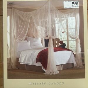 Ivory Bed Canopy